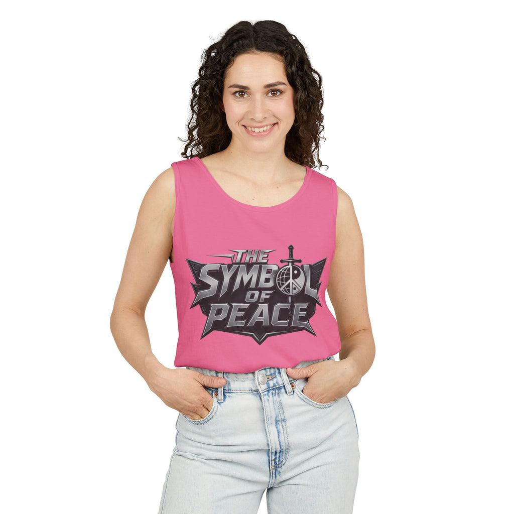 Symbol of Peace Tank Top — ZComics Graphic Comic Book Tee