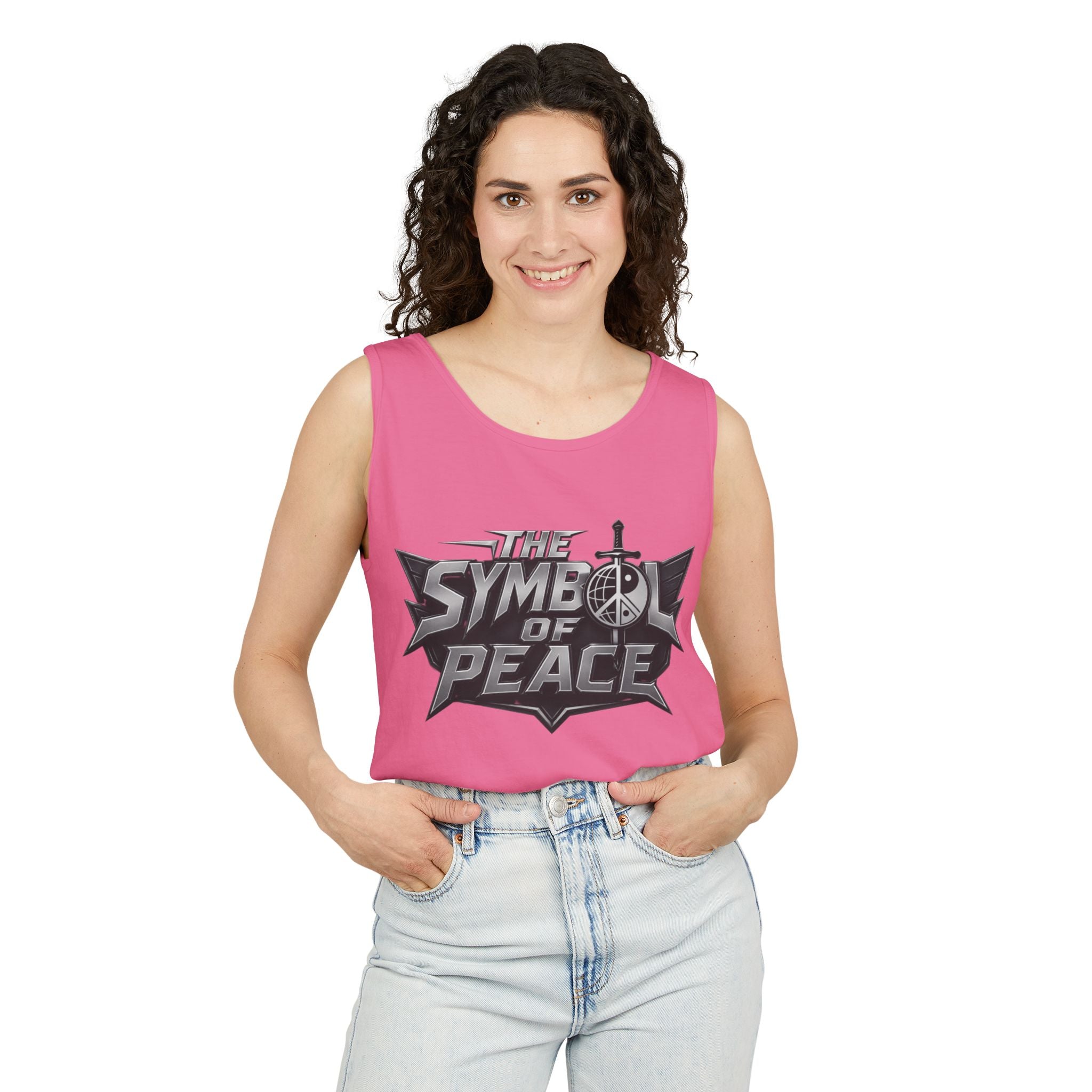 Symbol of Peace Tank Top — ZComics Graphic Comic Book Tee