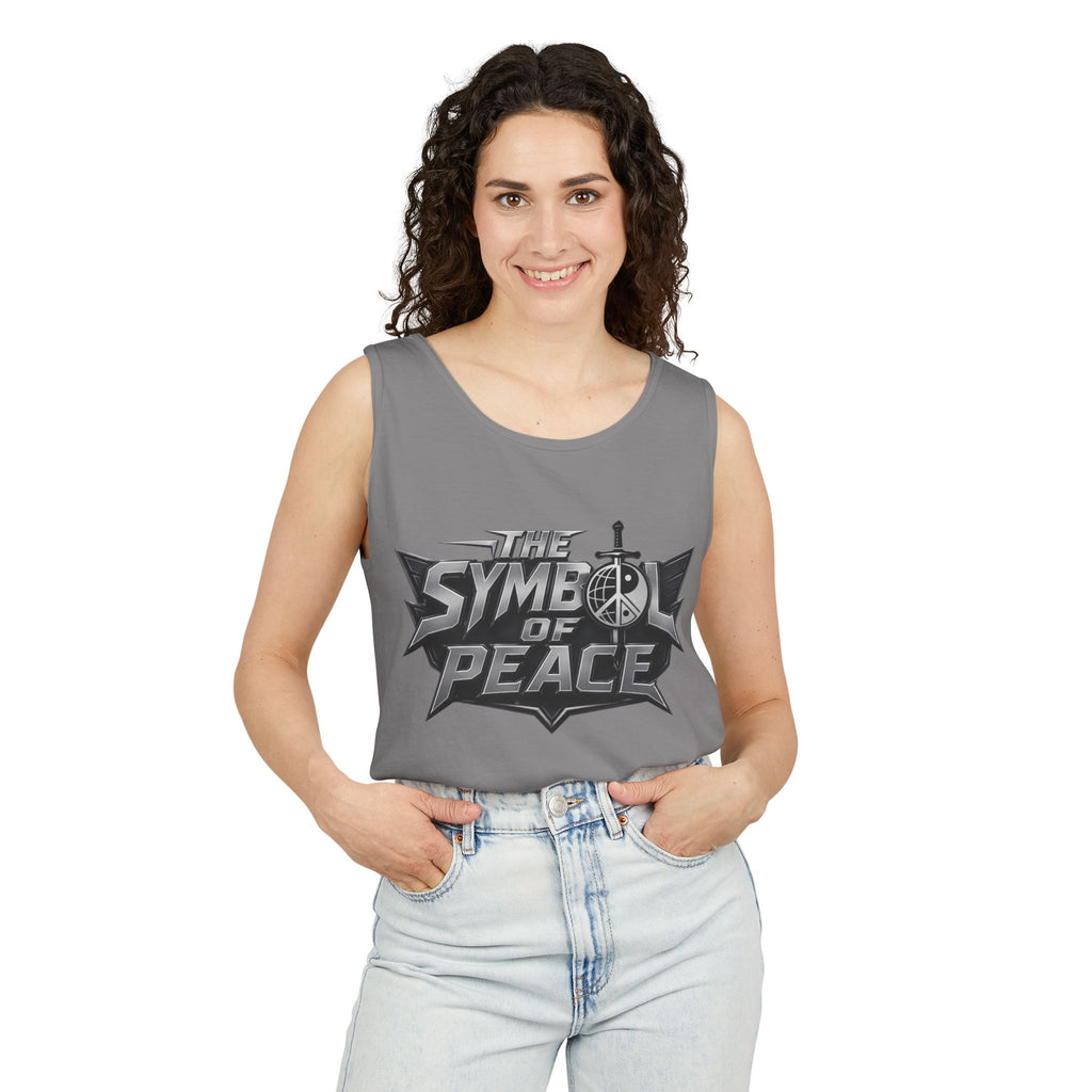 Symbol of Peace Tank Top — ZComics Graphic Comic Book Tee