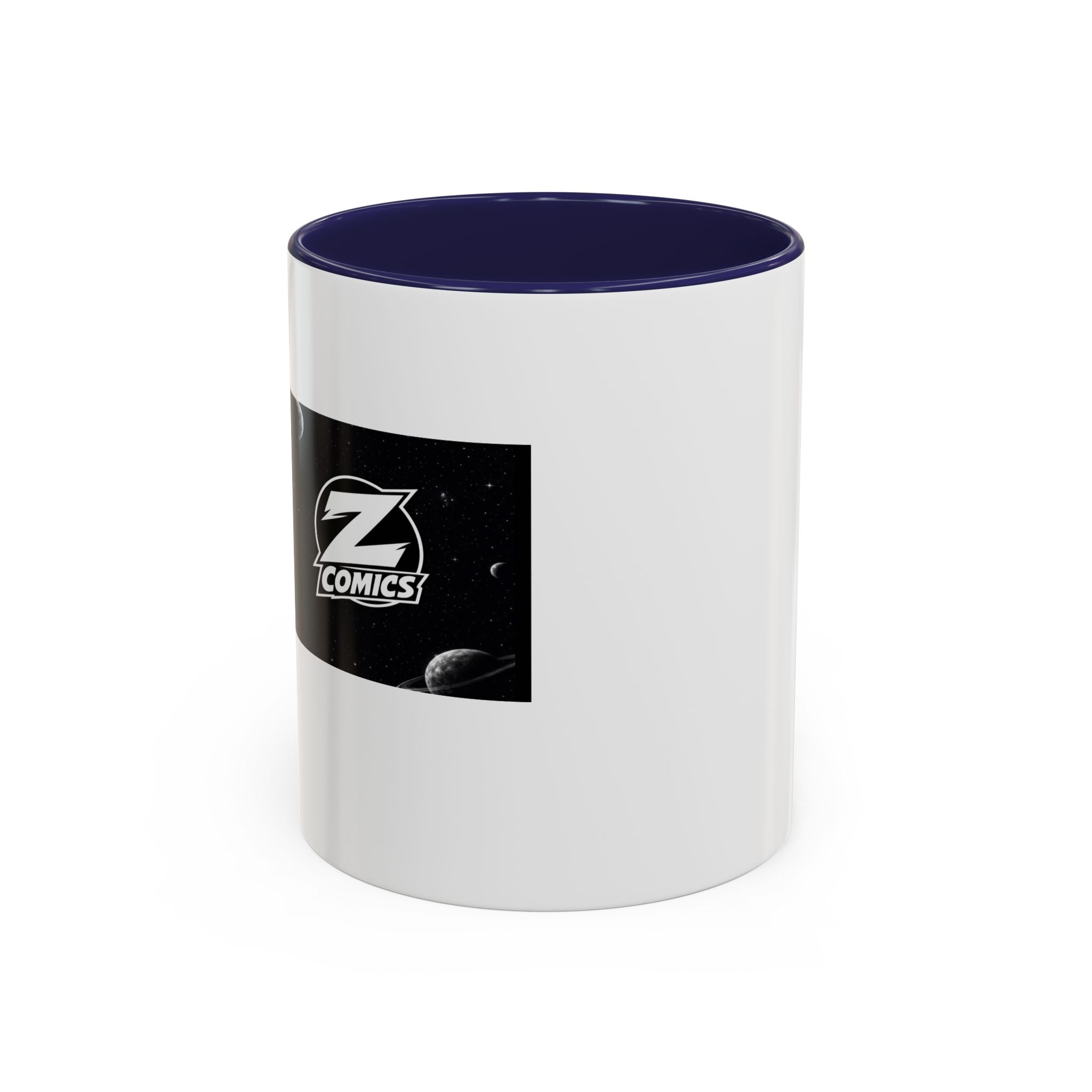 Peace Globe Dagger Accent Coffee Mug — Z Comics Logo 11/15oz