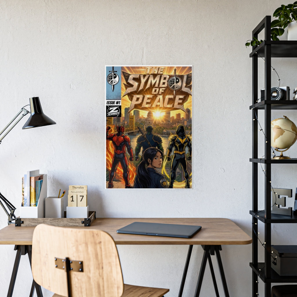 "The Symbol of Peace" Poster