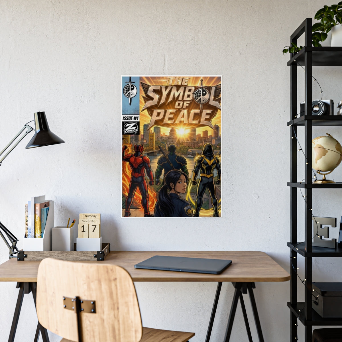 "The Symbol of Peace" Poster